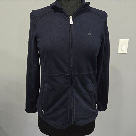 🐢 Ralph Lauren Mock Neck Jacket Size M - Picture 3 of 16